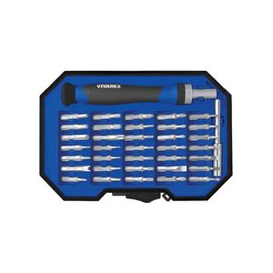 پیچ گوشتی ویوارکس مدل vr 3765 sd مجموعه 37 عددی